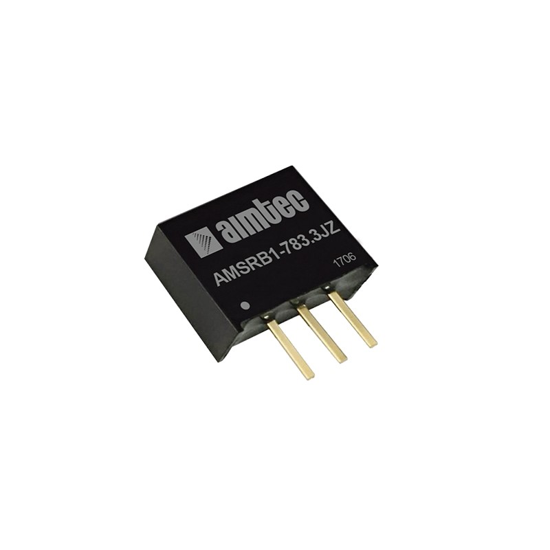 1 pcs : AMSRB1-7812JZ - DC DC CONVERTER 12V 12W