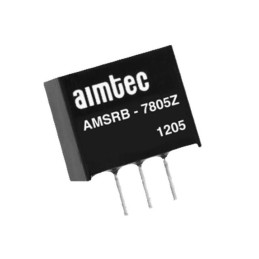 1 pcs : AMSRB-7812Z - DC DC CONVERTER 12V 6W