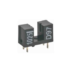5 pcs - EE-SX1025 Omron, Through Hole Slotted Optical Switch, Phototransistor Output