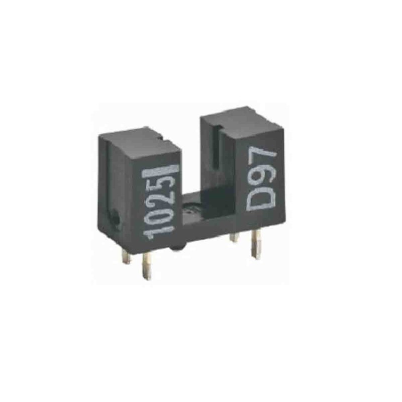 5 pcs - EE-SX1025 Omron, Through Hole Slotted Optical Switch, Phototransistor Output
