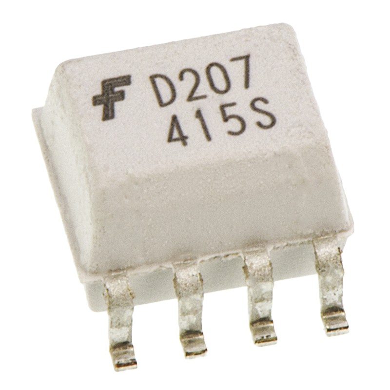 5 pcs - onsemi, MOCD207M DC Input Transistor Output Dual Optocoupler, Surface Mount, 8-Pin SOIC