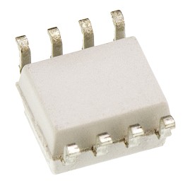 5 pcs - onsemi, MOCD207M DC Input Transistor Output Dual Optocoupler, Surface Mount, 8-Pin SOIC