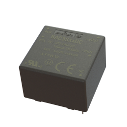 1 pcs : BAC3S12DC - AC/DC CONVERTER 12V 3W