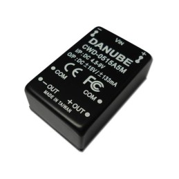 1 pcs : CWD-0515A5M - DC DC CONVERTER +/-15V 4W