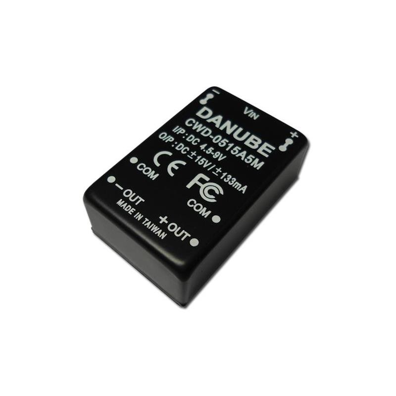 1 pcs : CWD-0515A5M - DC DC CONVERTER +/-15V 4W