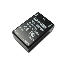 1 pcs : CWS-1205A5M - DC/DC CONVERTER 12V INPUT, 5V OU