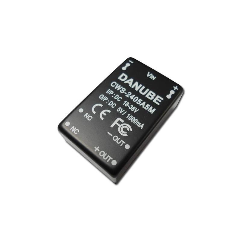 1 pcs : CWS-2405A5M - DC DC CONVERTER 5V 5W