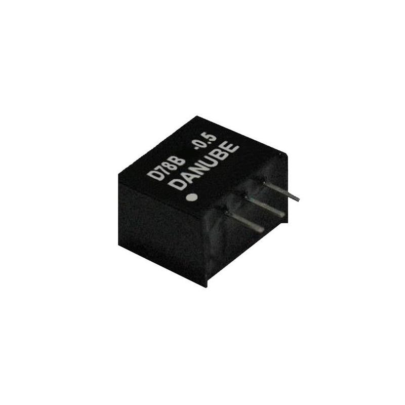 1 pcs : D78B12-0.5 - DC DC CONVERTER 12V 0.5A