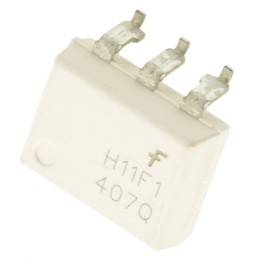 5 pcs - onsemi, H11F1SM DC Input Transistor Output Optocoupler, Surface Mount, 6-Pin PDIP