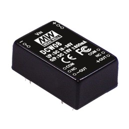 1 pcs : DCW08A-15 - DC DC CONVERTER +/-15V 8W