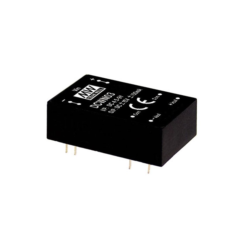 1 pcs : DCWN03E-12 - DC DC CONVERTER +/-12V 3W