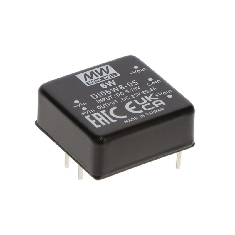 1 pcs : DI06W8-05 - I/P: 9-75VDCO/P:5V 600MA,1'*1'