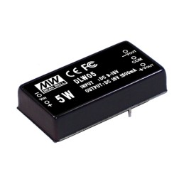 1 pcs : DLW05B-15 - DC DC CONVERTER +/-15V 5W
