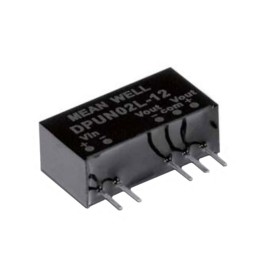1 pcs : DPUN02N-05 - DC DC CONVERTER +/-5V 2W