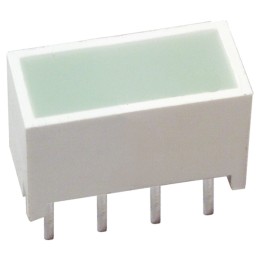 5 pcs - HLMP-2500 Broadcom Light Bar LED Display, Green 25 mcd