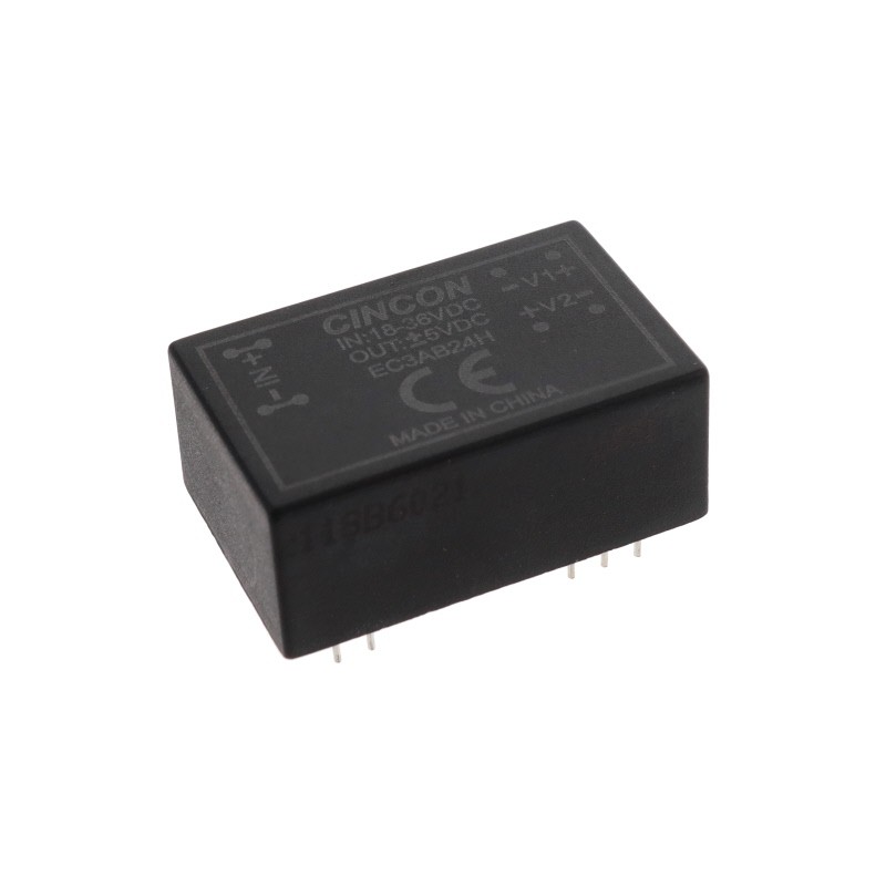 1 pcs : EC3AB24H - DC DC CONVERTER +/-5V 3W