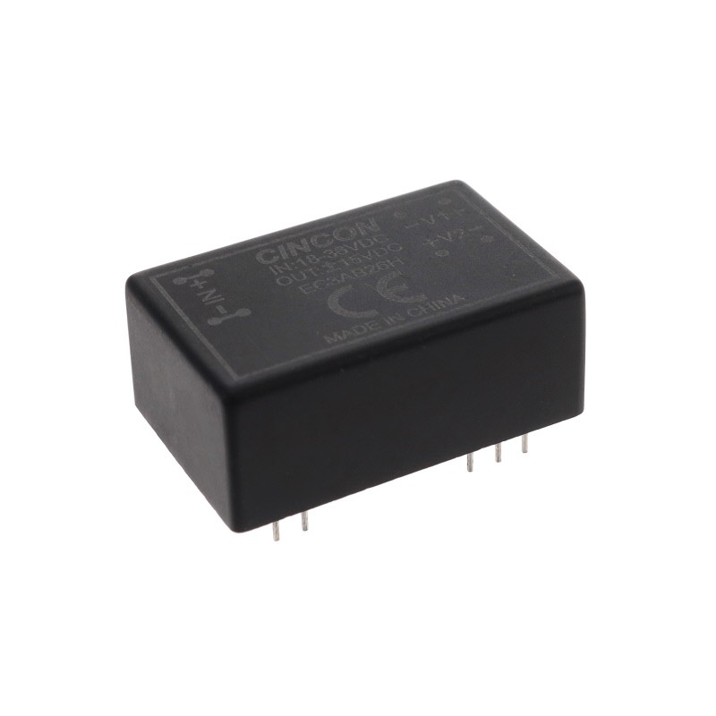 1 pcs : EC3AB26H - DC DC CONVERTER +/-15V 3W