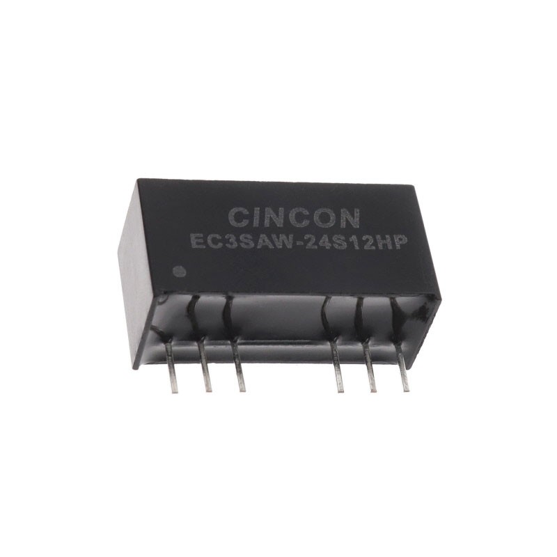 1 pcs : EC3SAW-24S12HP - DC DC CONVERTER 12V 3W