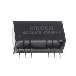 1 pcs : EC3SAW-48S05HP - DC DC CONVERTER 5V 3W