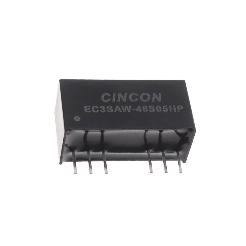 1 pcs : EC3SAW-48S05HP - DC DC CONVERTER 5V 3W