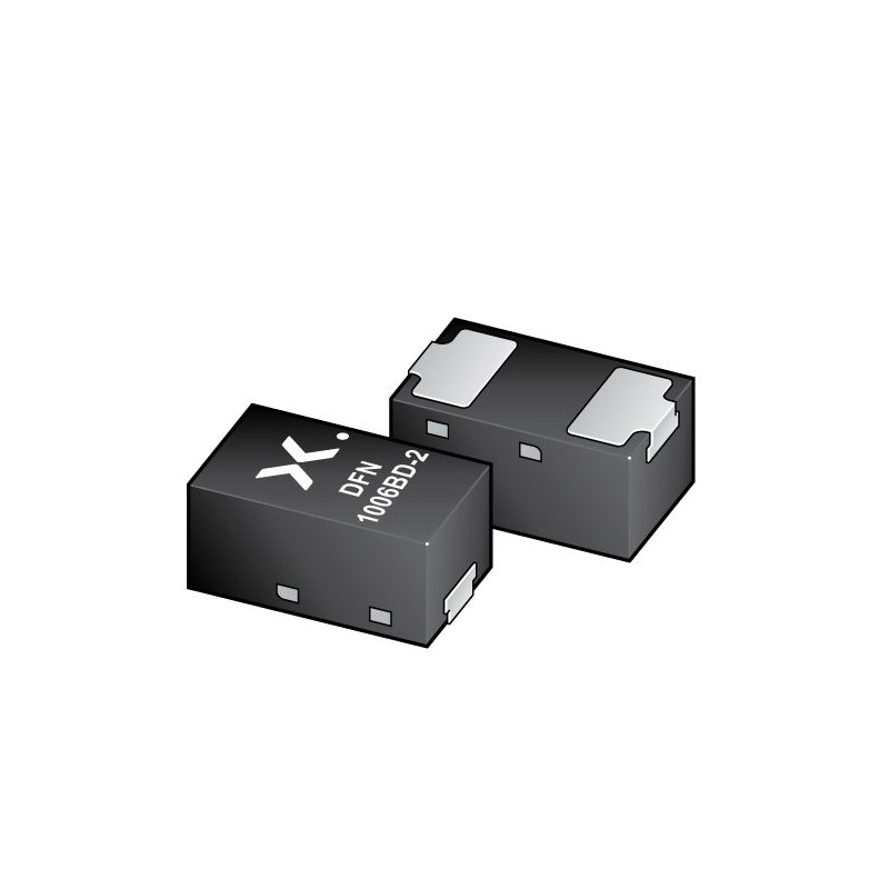 50 pcs - Nexperia, 22V Zener Diode 365 mW SMT DFN1006BD-2