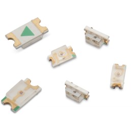 50 pcs - Wurth Elektronik2.4 V Amber LED 1608 (0603) SMD, WL-SMCW 150060AS75000