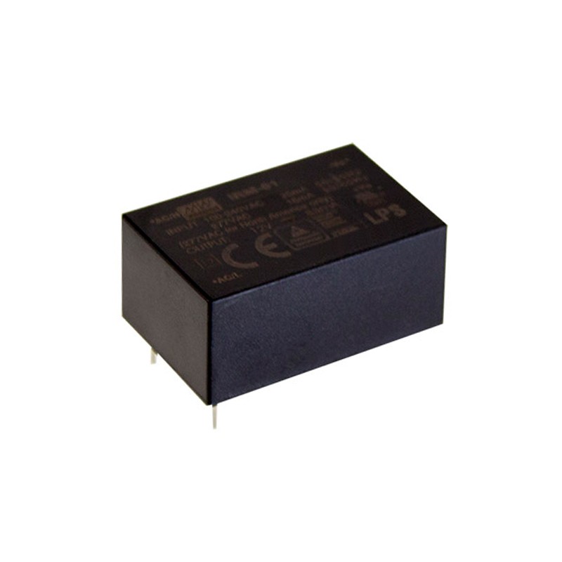 1 pcs : IRM-01-15 - AC/DC CONVERTER 15V 1W