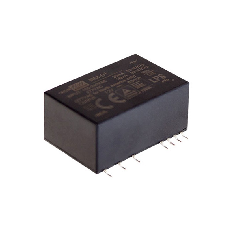 1 pcs : IRM-01-15S - AC/DC CONVERTER 15V 1W