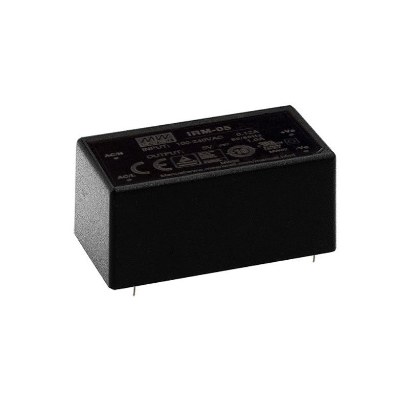 1 pcs : IRM-05-15 - AC/DC CONVERTER 15V 5W