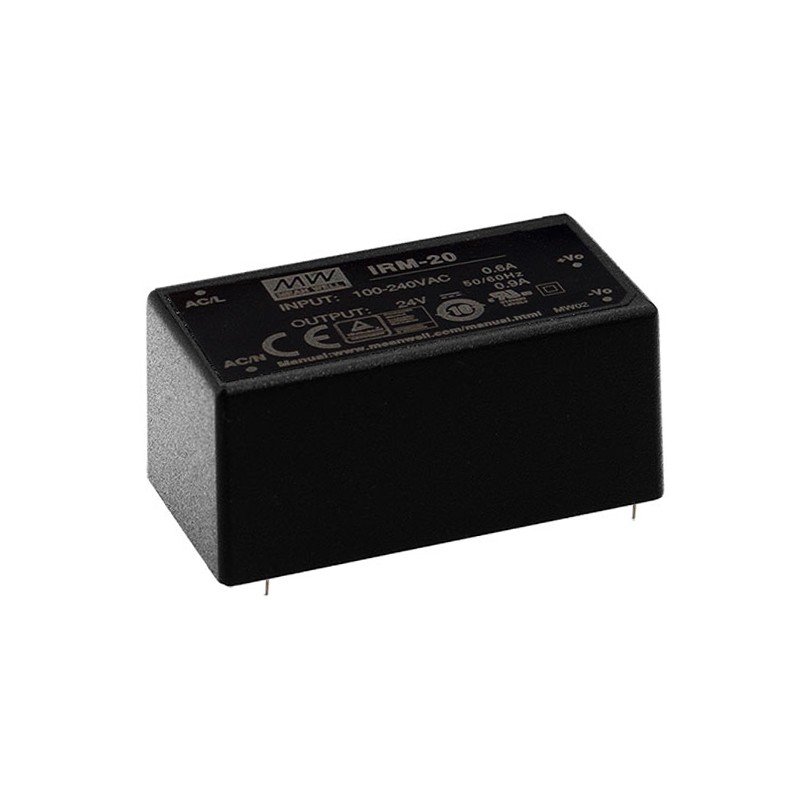 1 pcs : IRM-20-12 - AC/DC CONVERTER 12V 22W