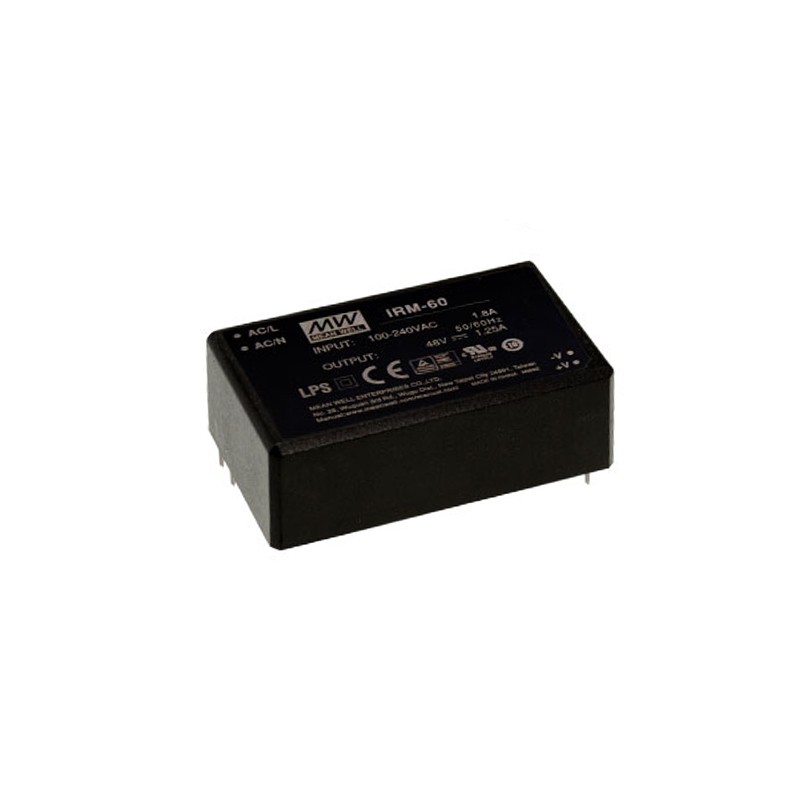 1 pcs : IRM-60-5 - AC/DC CONVERTER 5V 50W