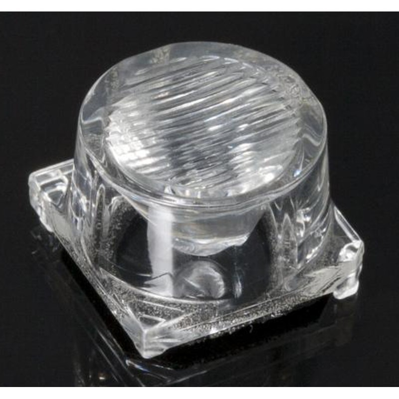 6 pcs - Ledil CA14602_VERONICA-SQ-MINI-O, Veronica Series LED Lens, 42+14 ° Square Beam