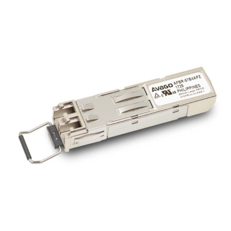 10 pcs - Broadcom AFBR-57B4APZ Fibre Optic Transceiver, SFP Connector, 50MBd, 865нм 20-Pin SFP