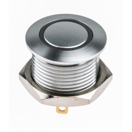 20 pcs - RS PRO Illuminated Push Button Switch, Momentary, Panel Mount, 16mm Cutout, SPST, Green, Red LED, 36V dc, IP67