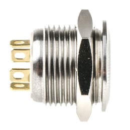 20 pcs - RS PRO Illuminated Push Button Switch, Momentary, Panel Mount, 16mm Cutout, SPST, Green LED, 36V dc, IP67