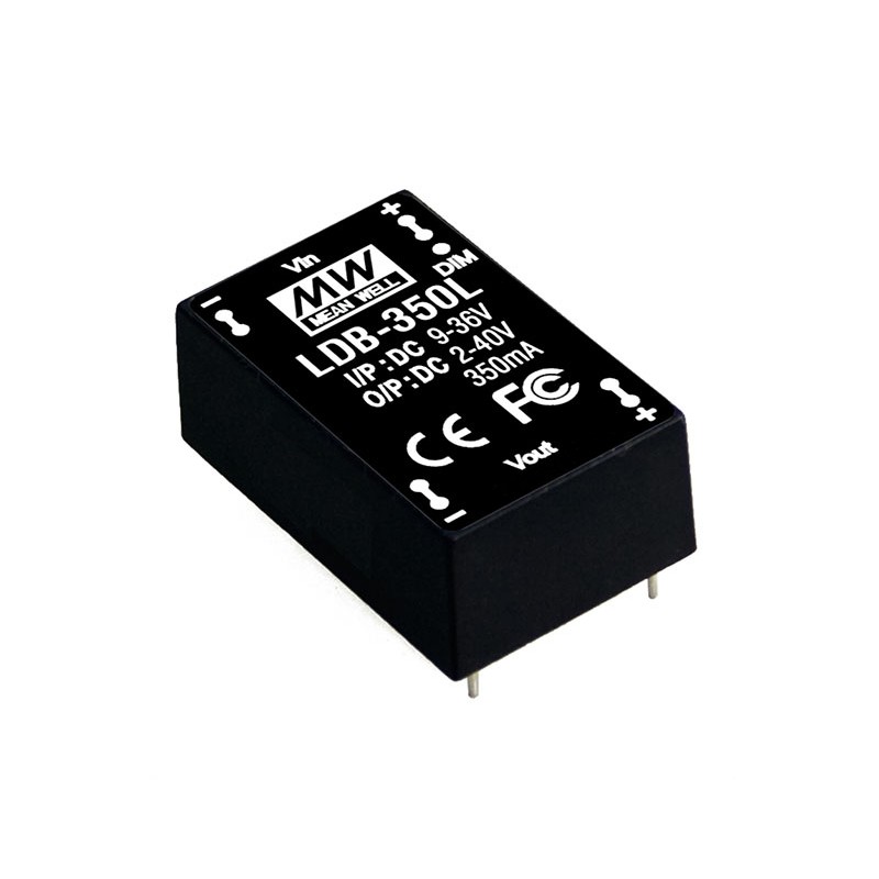 1 pcs : LDB-350L - LED DVR CC BUCK-BST 2-40V 350MA