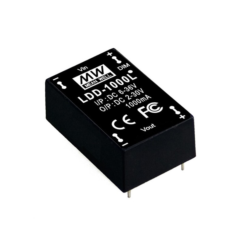 1 pcs : LDD-1000L - LED DRIVER CC BUCK 2-30V 1A