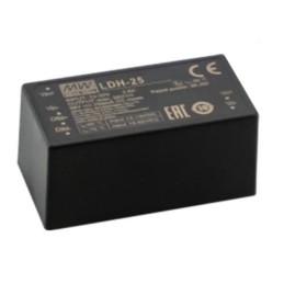 1 pcs : LDH-25-350 - LED DRIVER CC BST 12.5-72V 350MA