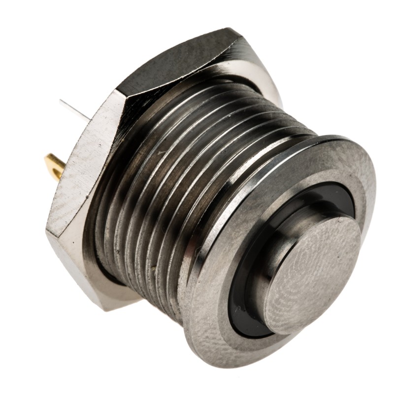 20 pcs - RS PRO Illuminated Push Button Switch, Momentary, Panel Mount, 16mm Cutout, SPST, RGB LED, 36V dc, IP67