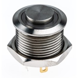 20 pcs - RS PRO Illuminated Push Button Switch, Momentary, Panel Mount, 16mm Cutout, SPST, RGB LED, 36V dc, IP67