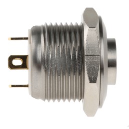 20 pcs - RS PRO Illuminated Push Button Switch, Momentary, Panel Mount, 16mm Cutout, SPST, Blue LED, 36V dc, IP67