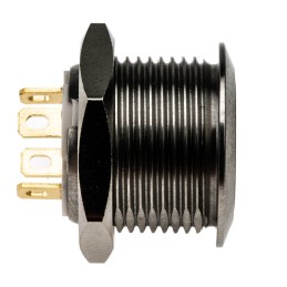 20 pcs - RS PRO Illuminated Push Button Switch, Momentary, Panel Mount, 16mm Cutout, SPST, White LED, 36V dc, IP67