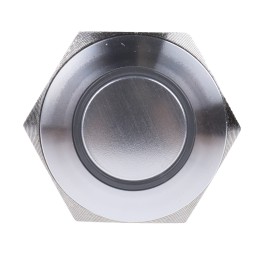 20 pcs - RS PRO Illuminated Push Button Switch, Latching, Panel Mount, 16mm Cutout, SPST, Yellow LED, 36V dc, IP67