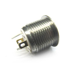 20 pcs - RS PRO Illuminated Push Button Switch, Momentary, Panel Mount, 16mm Cutout, SPST, RGB LED, 36V dc, IP67