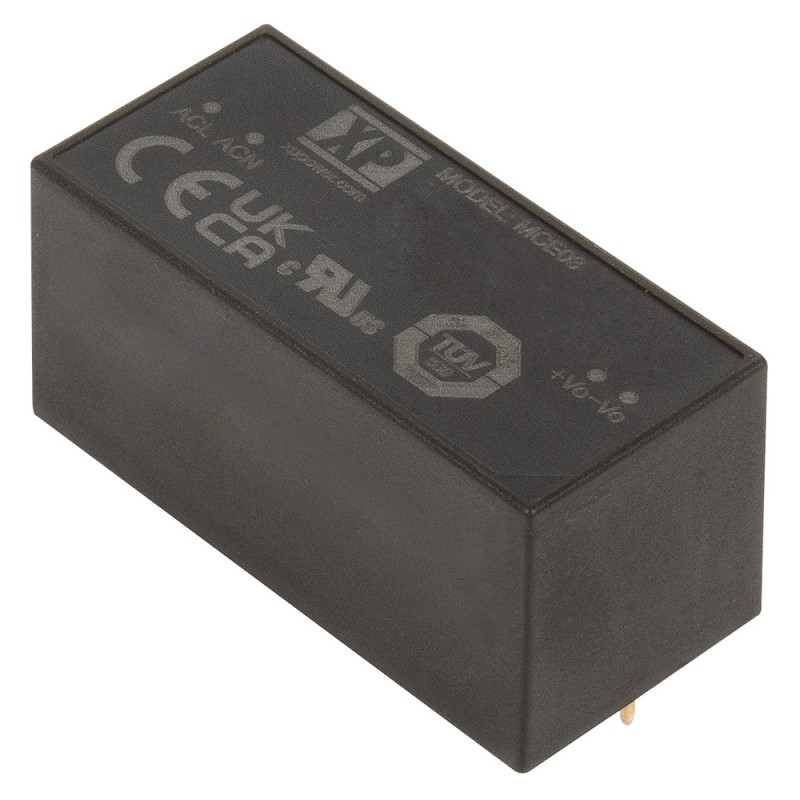 1 pcs : MCE03US05 - AC/DC CONVERTER 5V 3W