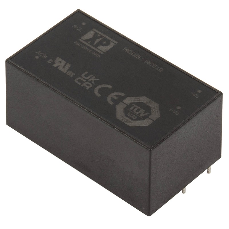 1 pcs : MCE10US12 - AC/DC CONVERTER 12V 10W