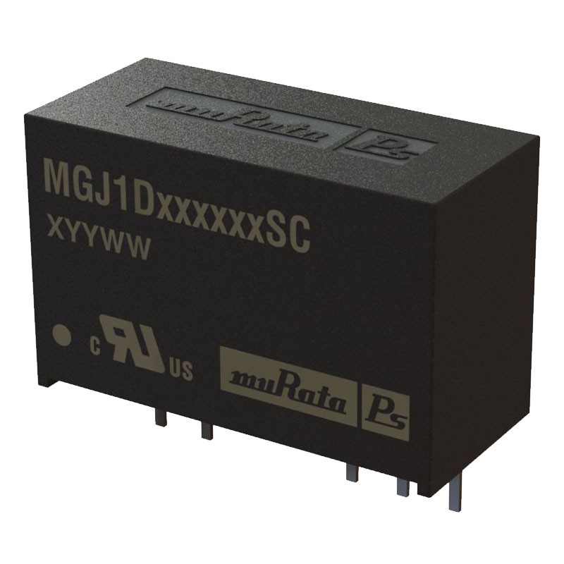 1 pcs : MGJ1D052005SC - DC/DC 1W TH 5-20/5V 5.2KV SIP
