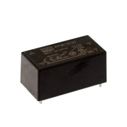1 pcs : MPM-15-12 - AC/DC CONVERTER 12V 15W