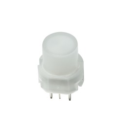 2500 pcs - C & K Illuminated Push Button Switch, Momentary, Through Hole, SPST, Yellow LED, 35V, IP40