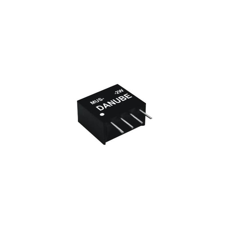 1 pcs : MUS-1205-2W - DC DC CONVERTER 5V 2W